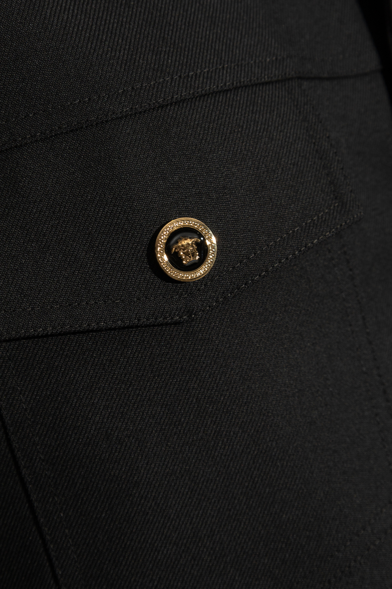 Versace Wool jacket with pockets | Men's Clothing | Vitkac